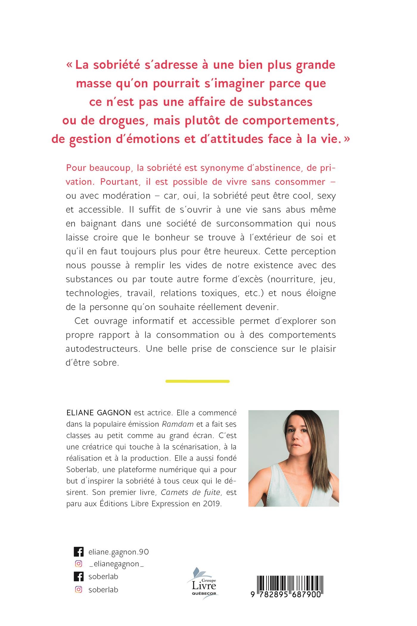 La sobriété : repenser nos habitudes de consommation pour un mode de v –  VLB éditeur